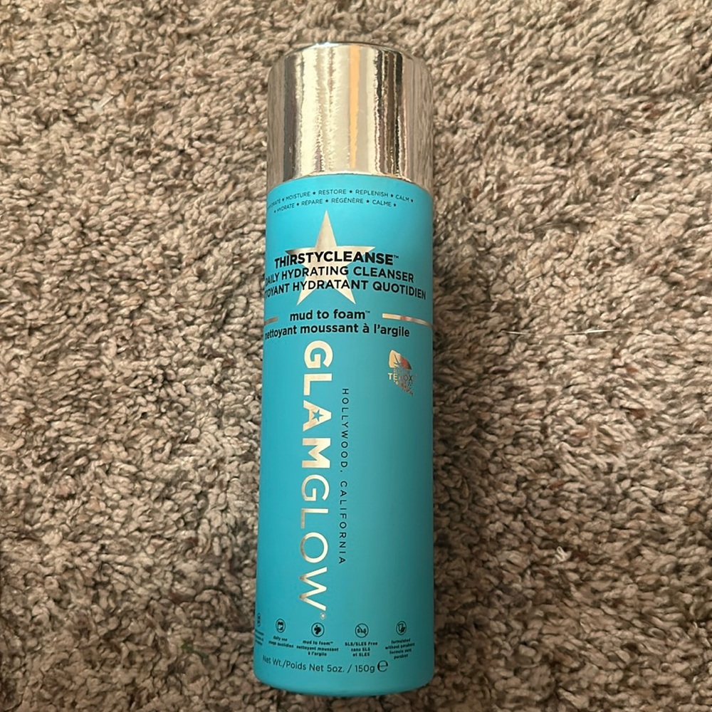 Glam glow thirsty cleanse daily hydrating cleanser, 5 oz BNIB